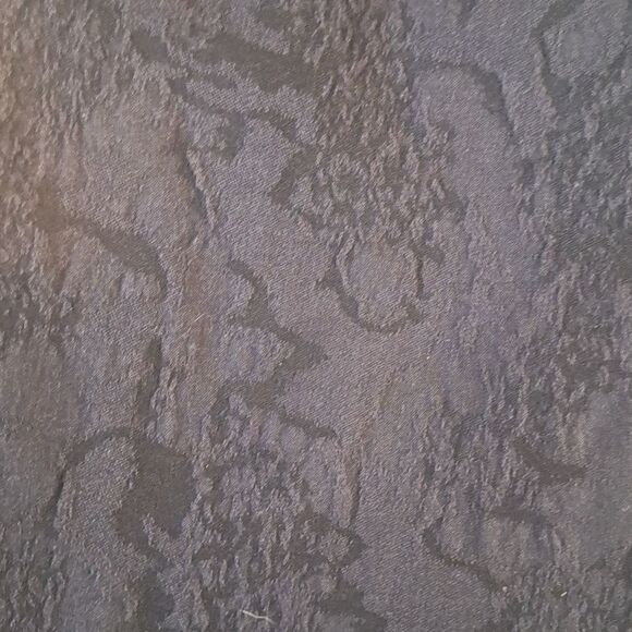 Eileen Fisher black jaquared slim stencil ankle stretch pant size M - Picture 6 of 6